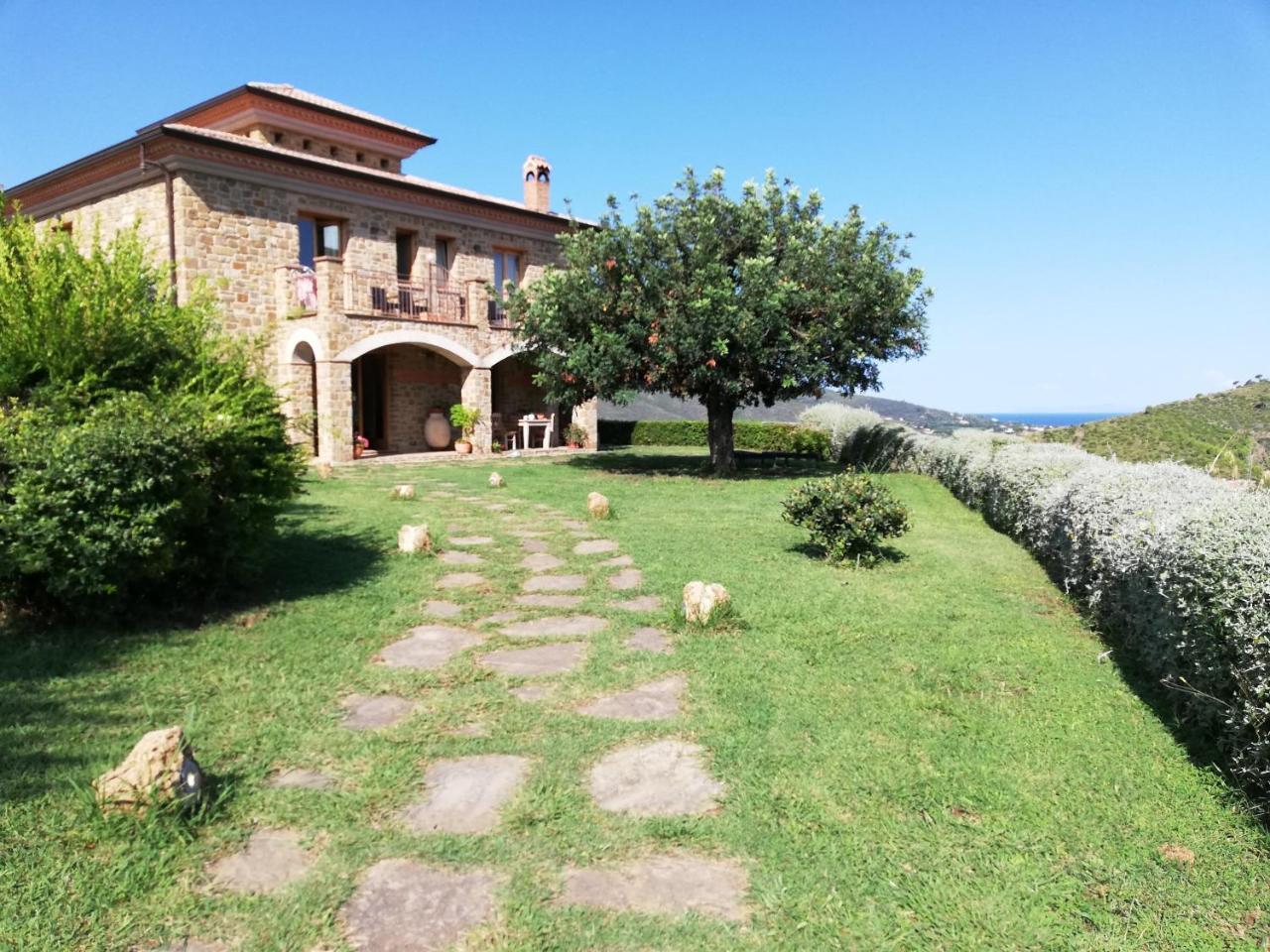Sulle Onde Della Collina Villa Montecorice Buitenkant foto